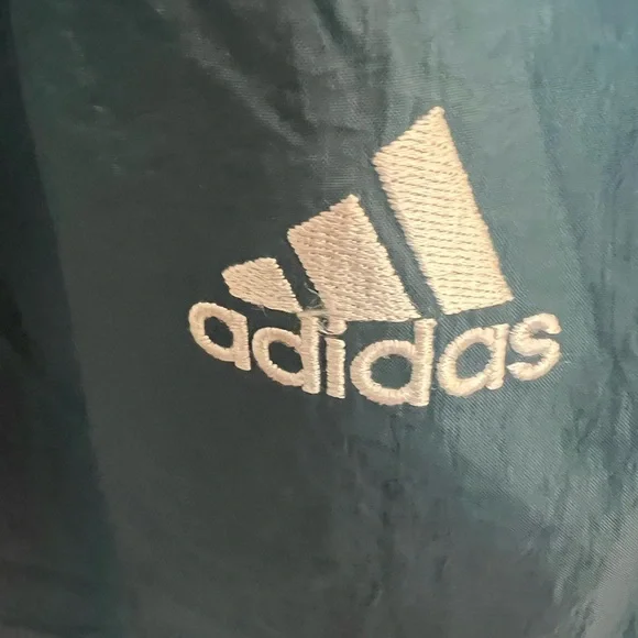 Adidas Men's Teal Y2K Joggers with White stripes and Logo - Picture 3 of 4